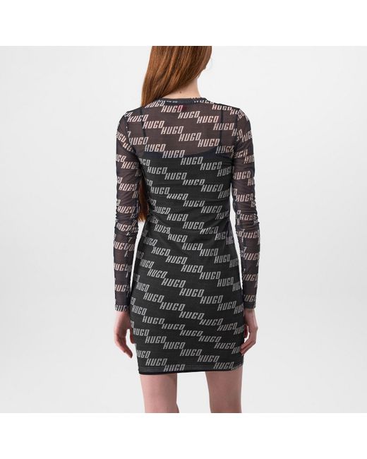 HUGO Black Nelonie Mini Dress