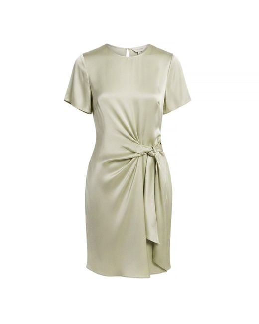 Ted Baker Green Mini Tie T-Shirt Dress
