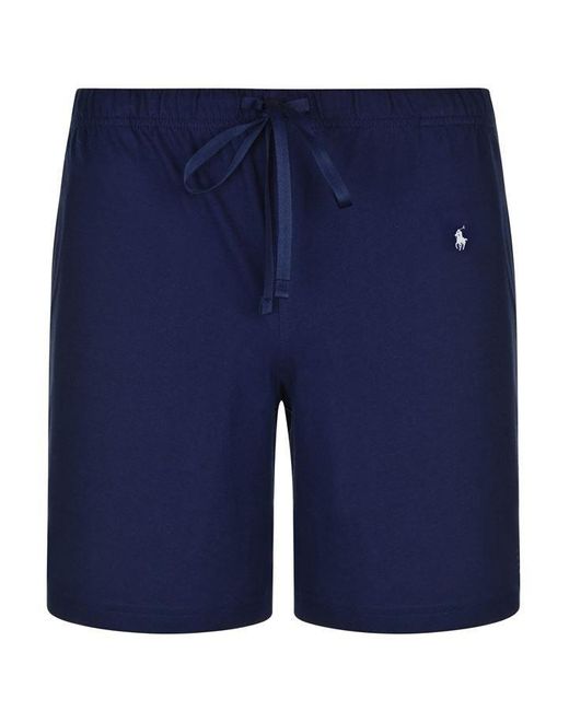Polo Ralph Lauren Blue Jersey Shorts for men