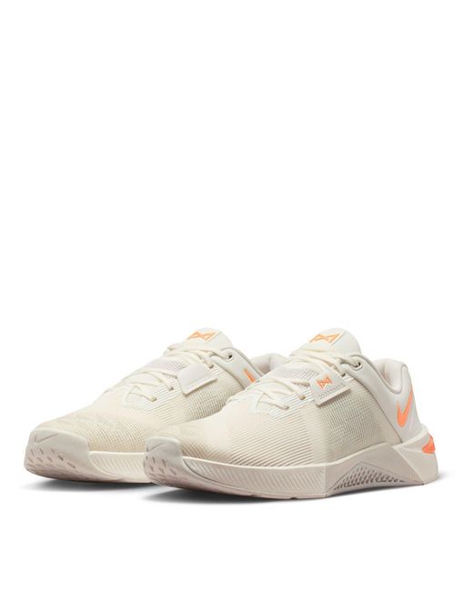 Nike White Metcon 10 Training Shoes