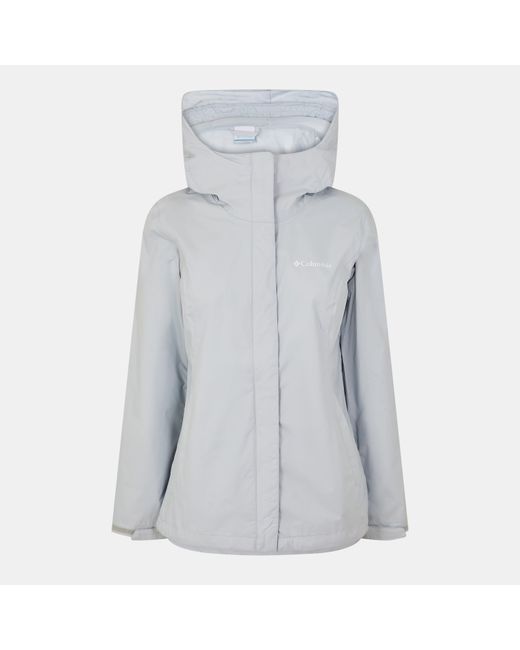 Columbia Gray Arcadia Ii Waterproof Jacket