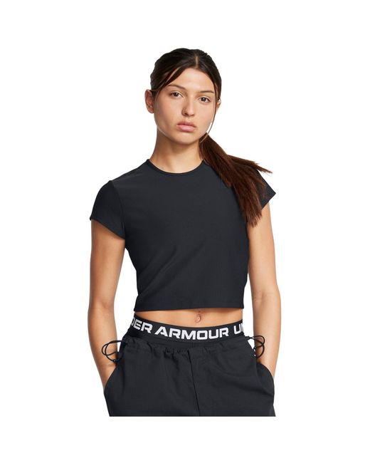 Under Armour Black Meridian Rib Baby T-Shirt