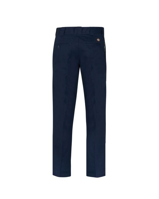 Dickies Blue Slim Fit Work Trousers for men