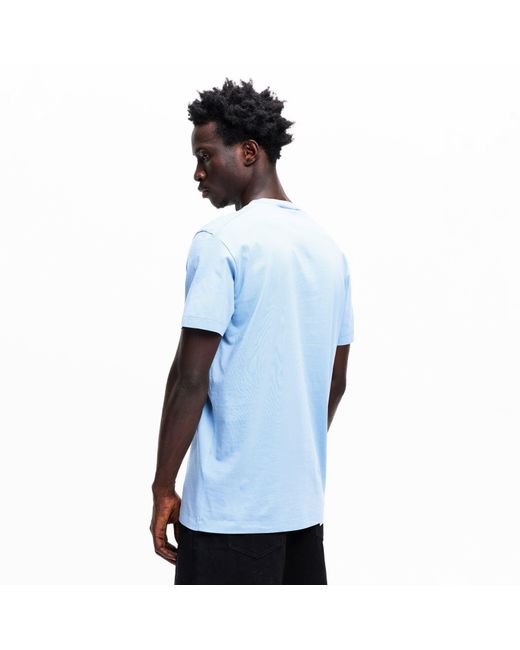 DSquared² Blue Spray Logo T Shirt for men
