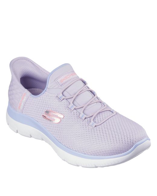 Skechers Purple Slip-Ins: Summits