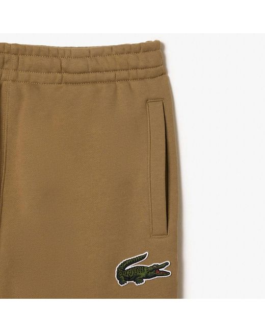 Lacoste Green Organic Cotton Fleece Sweatpants for men