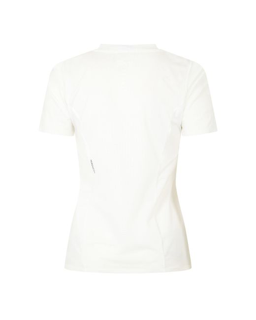 Castore White Short Sleeve Performance Gym Top