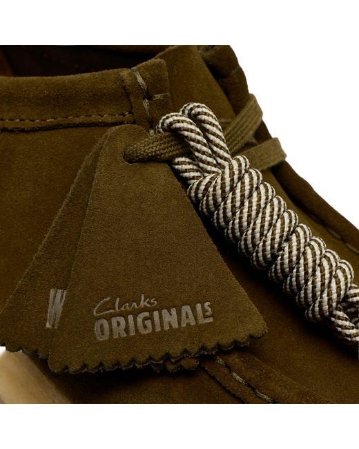 Clarks Brown Wallabee Moc Toe Formal Shoes