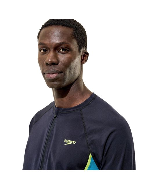 Speedo Blue Long Sleeve H Sn64 for men