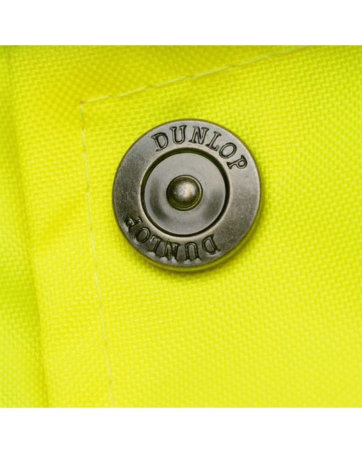 Dunlop Yellow Hi Vis Bomber Jacket for men