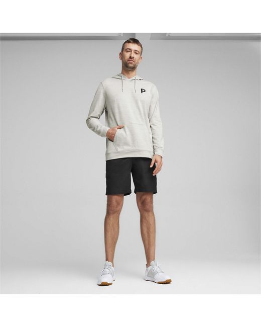 PUMA Gray Cloudspun Patch Pullover Jumper for men