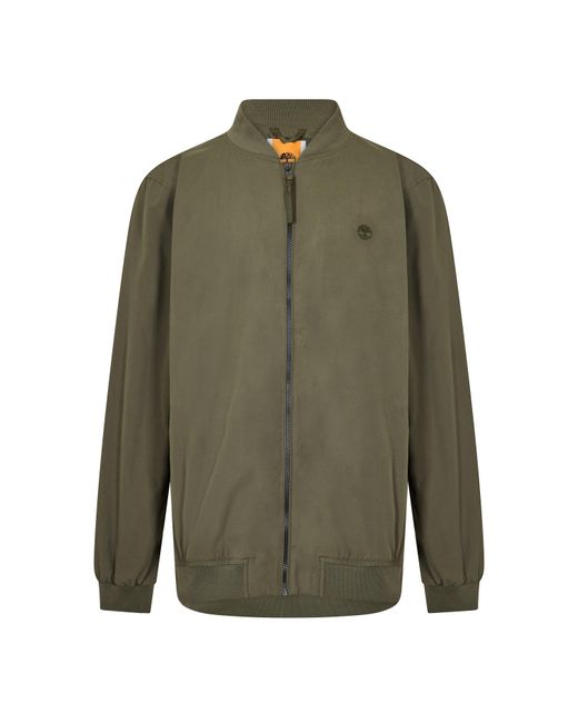 Timberland Green Dwr Bomber Jacket Leaf for men