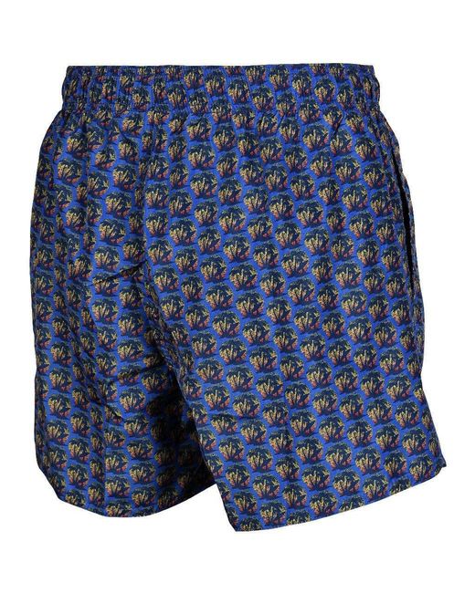 Arena Blue Beach Shorts Allover for men