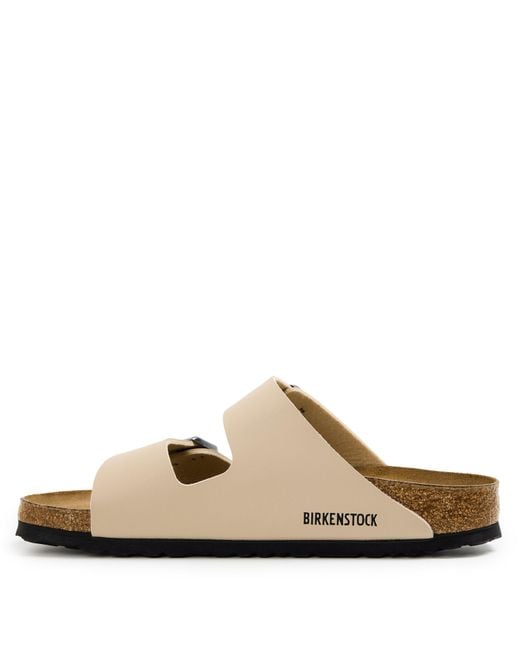 Birkenstock Natural Arzna Adjustable Flat Sandals