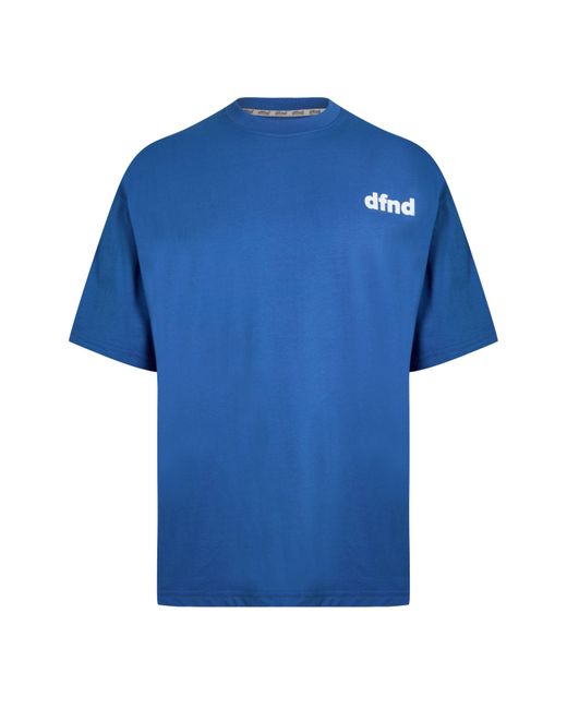 DFND London Blue Dfnd Loose 4 Pack T-Shirt for men