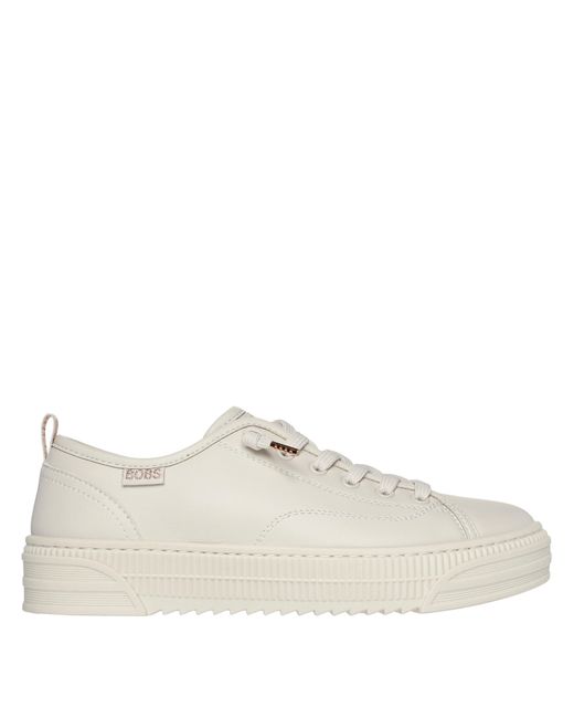 Skechers White Low-Top Trainers