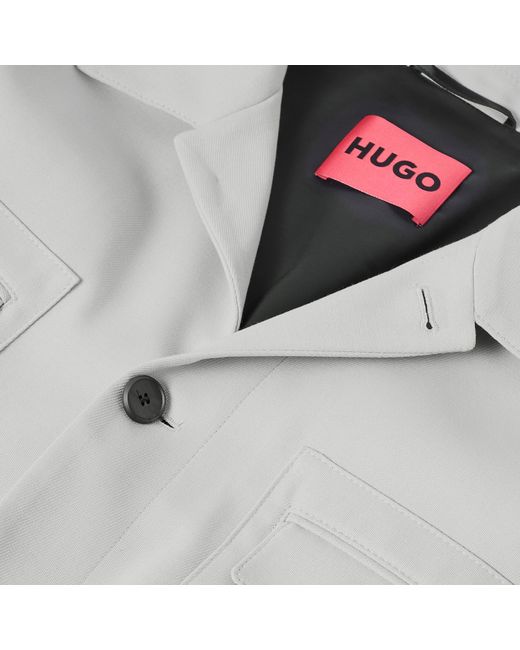 HUGO Gray Juliano243F1 Bl for men
