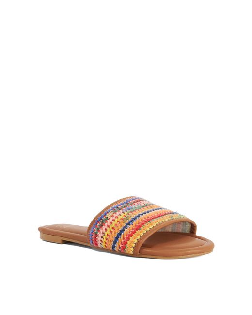 Dune Pink Lillsie Flat Sandals