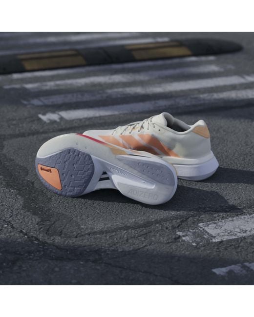 Adidas Pink Adizero Boston 13 Road Running Shoes