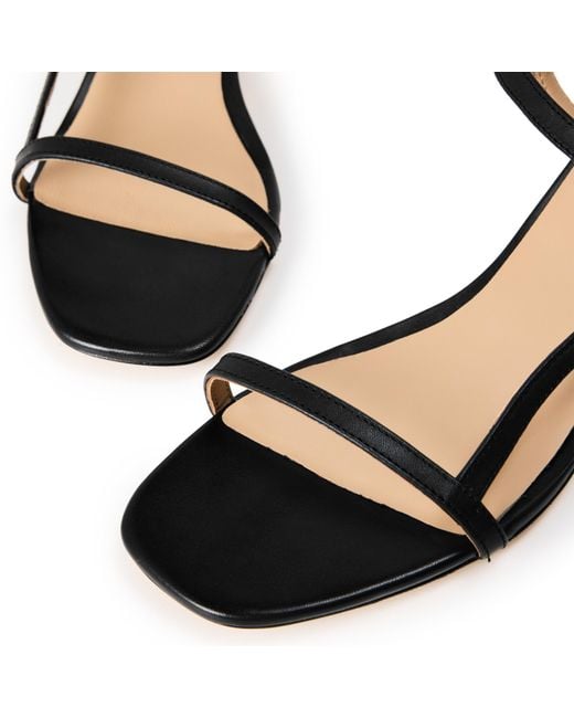 Ralph Lauren Brown Lainee Real Leather Heeled Sandals
