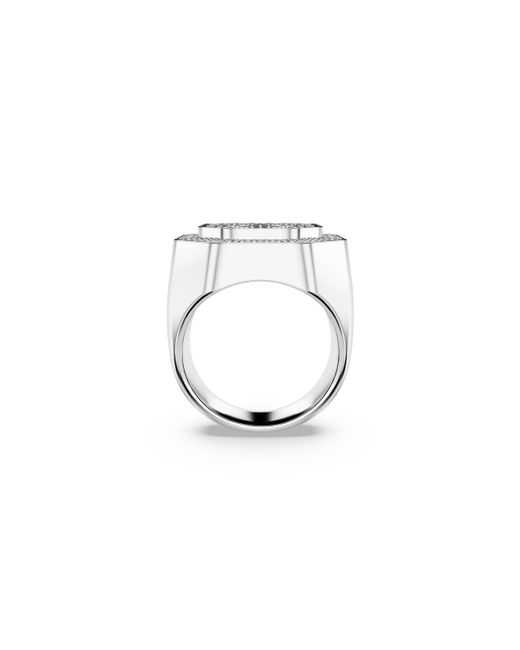 Swarovski White Dextera Signet Ring