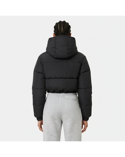 Jack Wills Blue Ritcher Water Resistant Wind Resistant Hooded Short Puffer Jacket