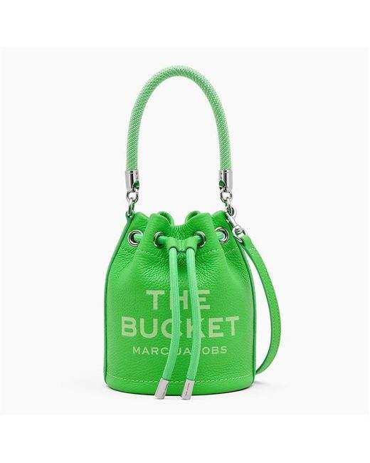Marc Jacobs Green Mini Bucket Bag