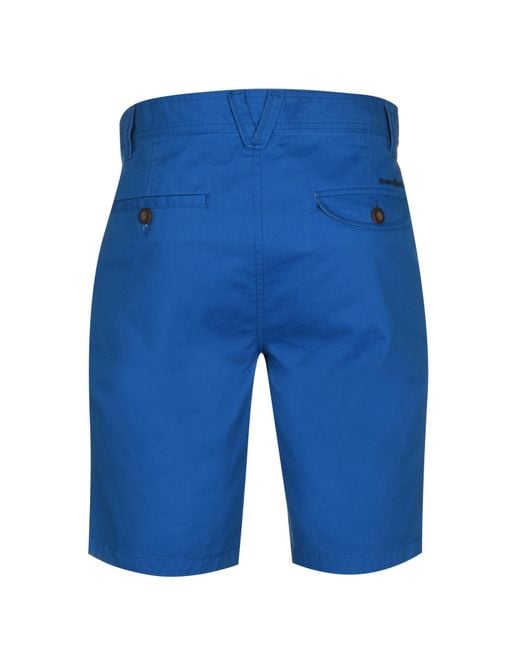 Raging Bull Blue Chino Shorts for men