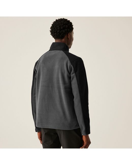 Regatta Gray Hedman Ii Full Zip Fleece Jacket for men