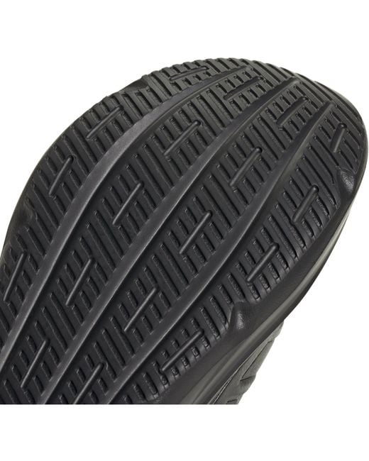 Adidas Black Lightblaze Slides for men