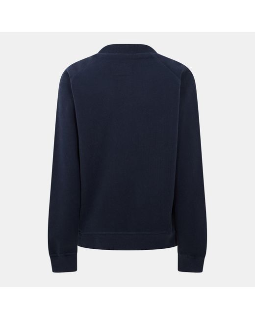 Jack Wills Blue Hunston Graphic Crew Neck Sweatshirt