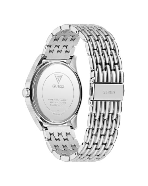 Guess Metallic Tate Analogue Quartz Watch for men