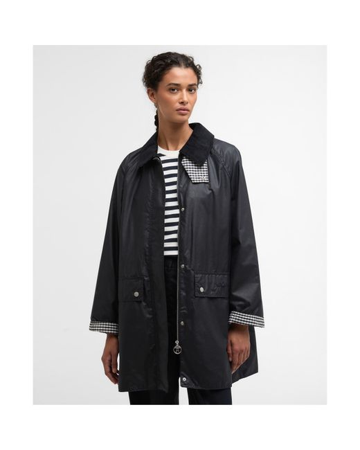 Barbour Blue Wren Waxed Jacket