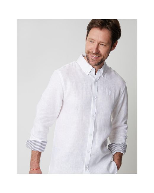 Saltwell Gray Long-Sleeve Oxford Shirt for men