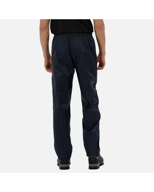 Regatta Blue Pack-It Overtrousers for men