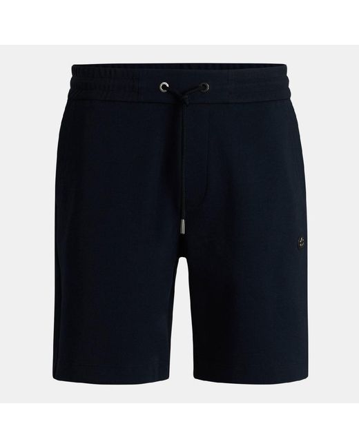 Boss Blue C-Leoni 01 Double B Monogram Shorts for men