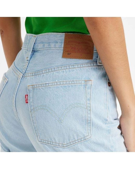 Levi's Blue X Pac- Denim Mini Skirt