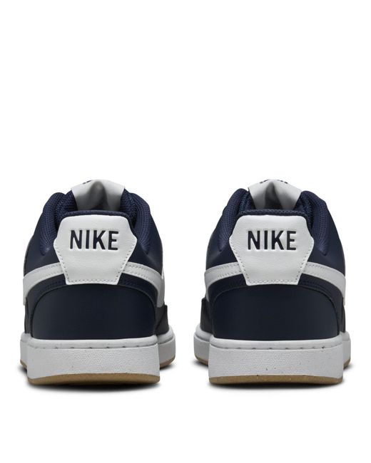 Nike Blue Court Vision Low Trainers for men
