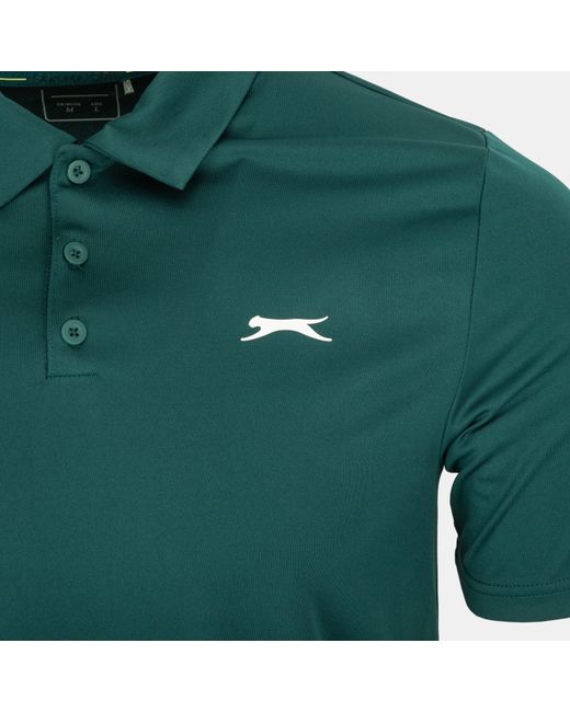 Slazenger 1881 Green Performance Polo for men