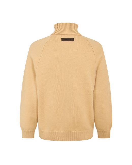 Fear Of God Natural Adults Turtleneck Turtle Neck Jumper