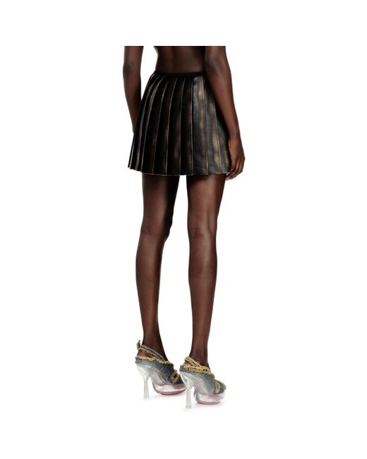 DIESEL Black Mini Skirt