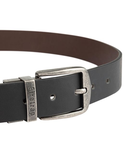 Firetrap Black Reversible Belt for men