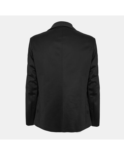 DIESEL Black Wire Structured Blazer for men