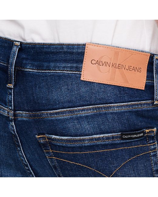 Calvin Klein Blue Slim Jeans for men