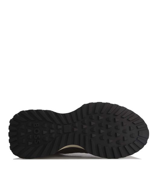 Boss Brown Jonah Run Trainers for men