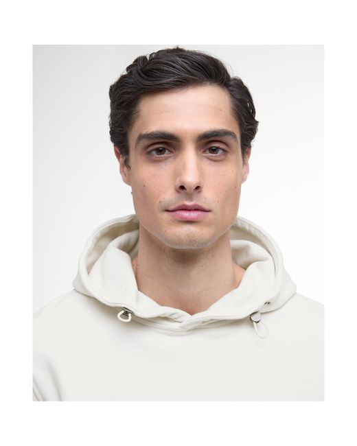 Barbour White Ewan Hoodie for men