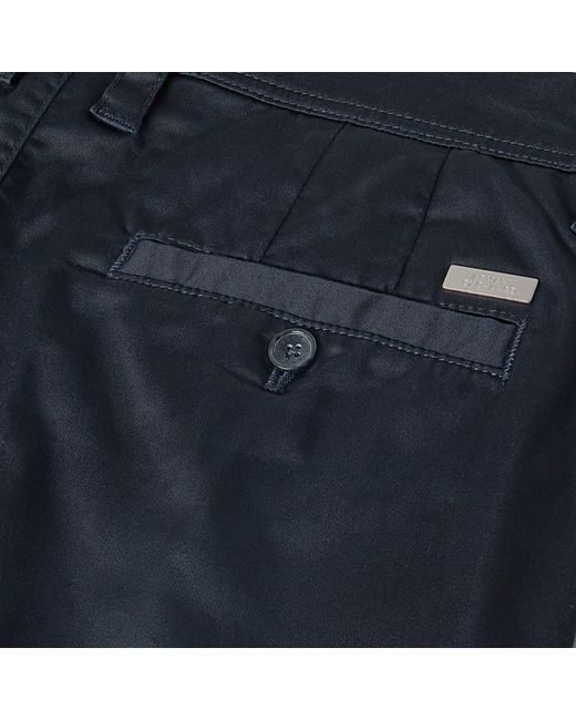 ARMANI EXCHANGE Blue Bermuda Chino Shorts for men