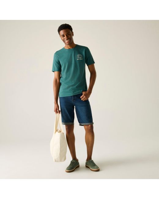 Regatta Green Cline Ix Breathable T-Shirt for men