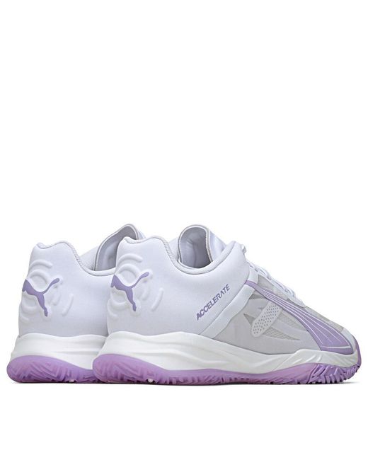 PUMA Purple Accelerate Nitro Squad Indoor Shoes