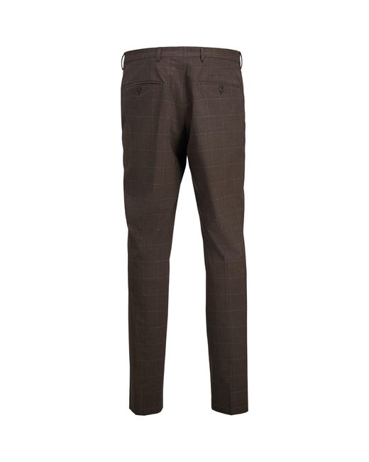 Jack & Jones Multicolor Checkered Smart Trouser for men